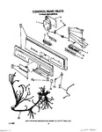Diagram for 04 - Control Panel, Lit/optional