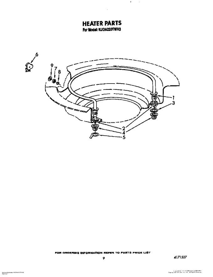 Diagram for KUDA220TWH3
