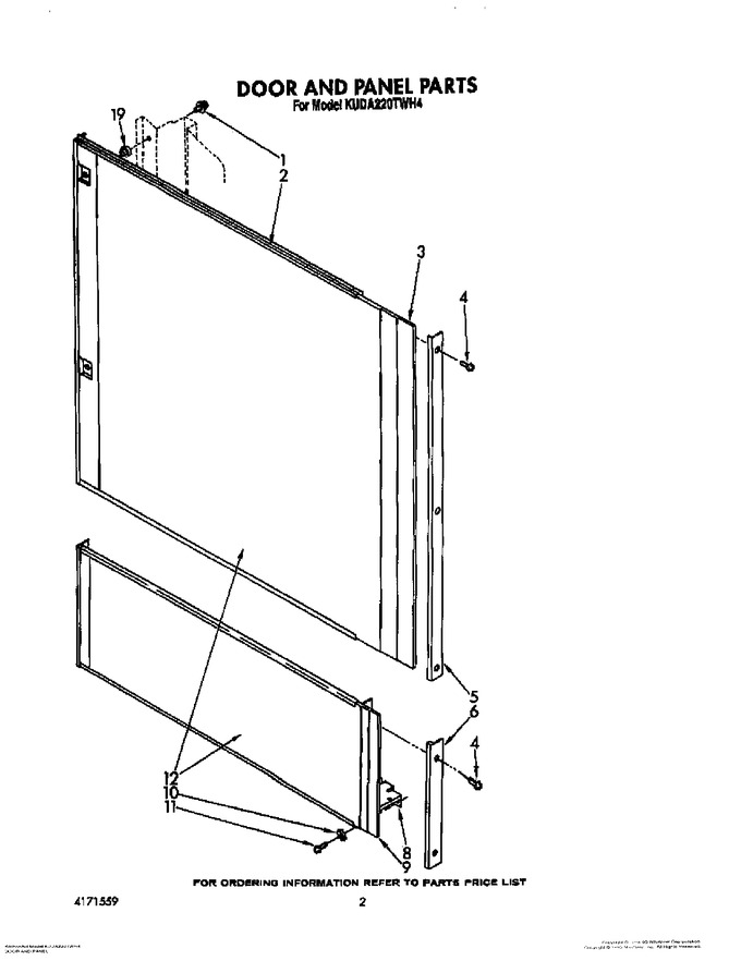 Diagram for KUDA220TWH4