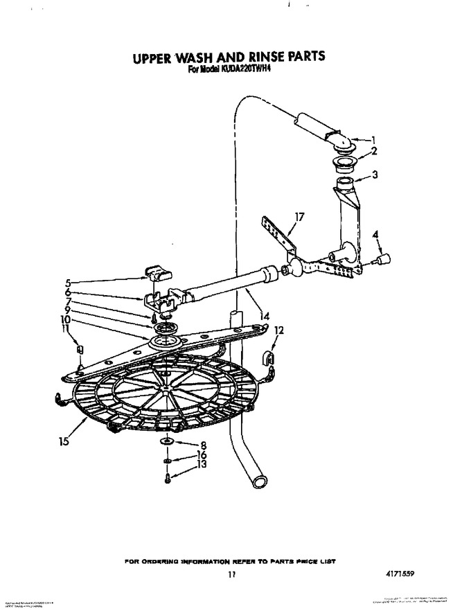 Diagram for KUDA220TWH4