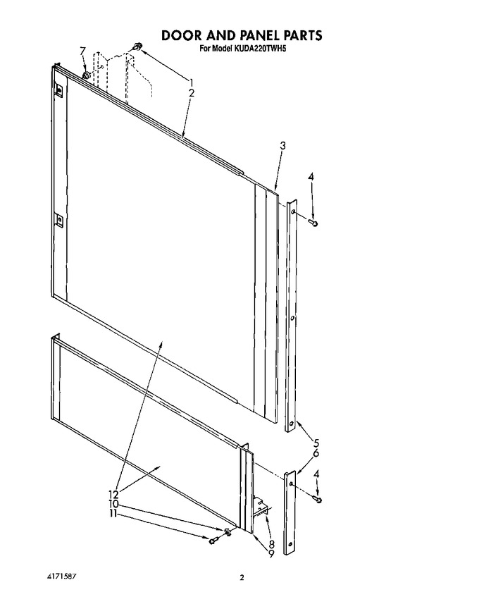 Diagram for KUDA220TWH5