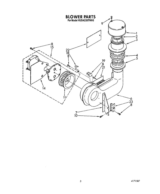 Diagram for KUDA220TWH5
