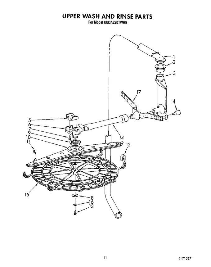 Diagram for KUDA220TWH5