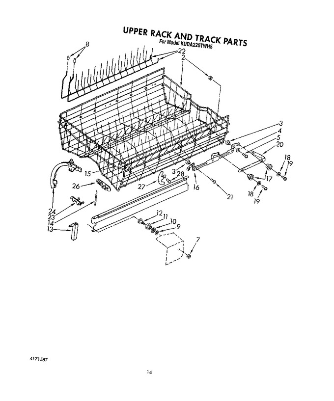 Diagram for KUDA220TWH5