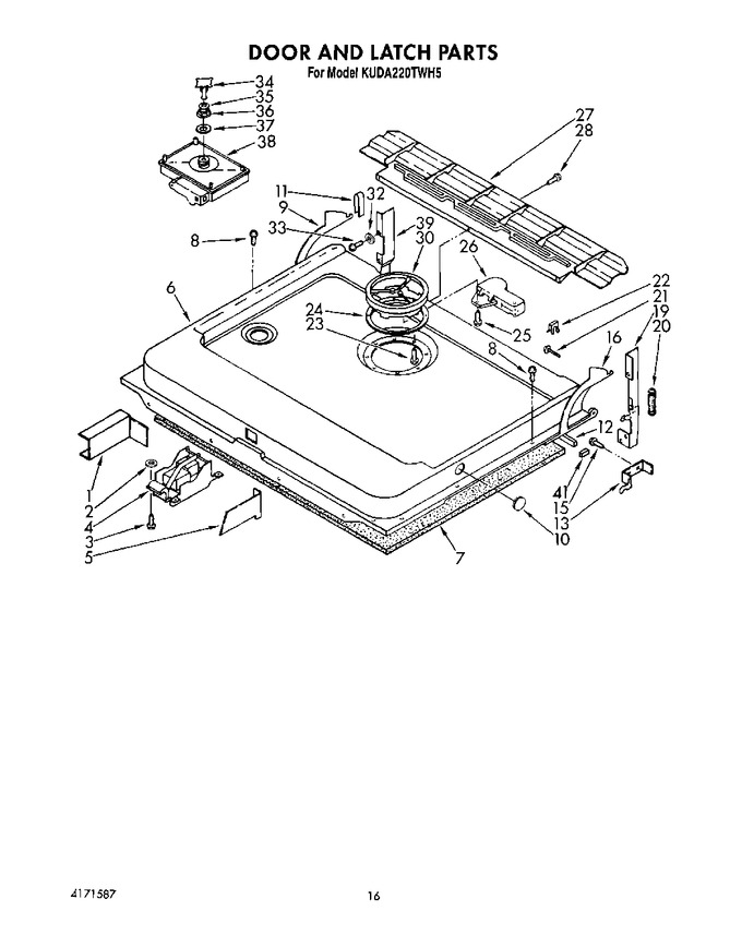 Diagram for KUDA220TWH5