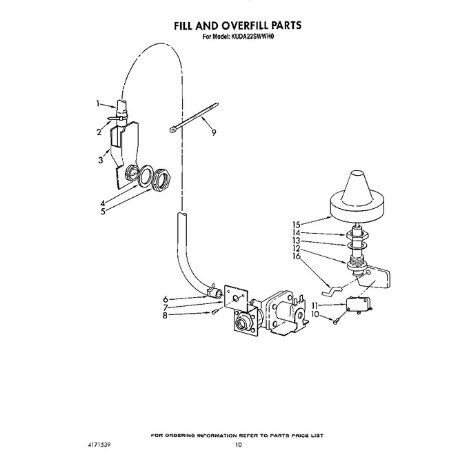 Diagram for KUDA22SWWH0