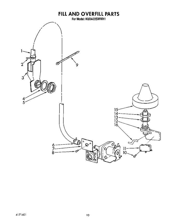 Diagram for KUDA22SWWH1
