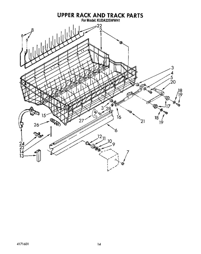 Diagram for KUDA22SWWH1
