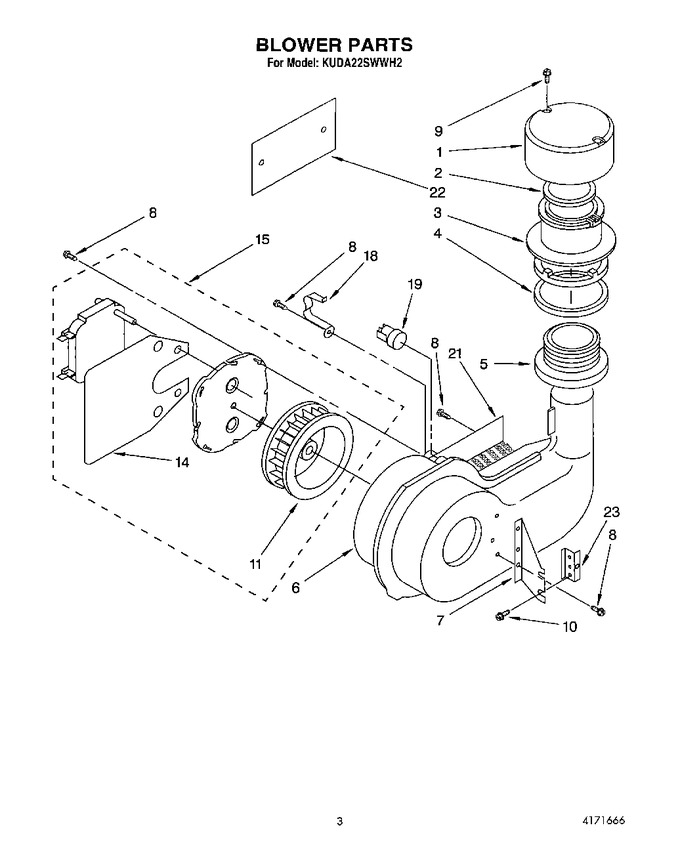Diagram for KUDA22SWWH2