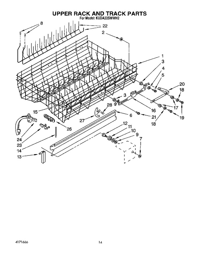 Diagram for KUDA22SWWH2