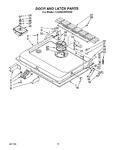 Diagram for 13 - Door And Latch