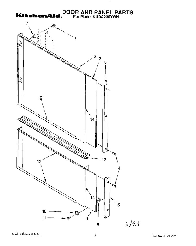 Diagram for KUDA230YAL1