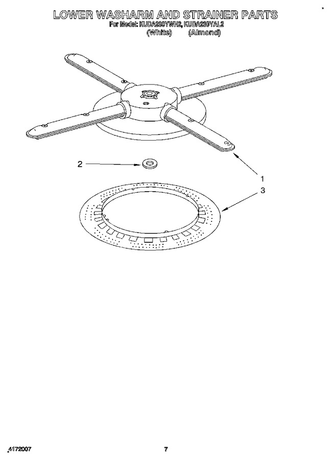 Diagram for KUDA230YAL2