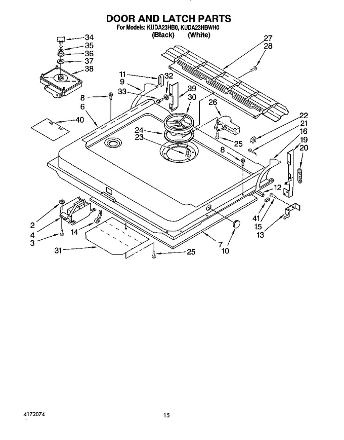 Diagram for KUDA23HBWH0