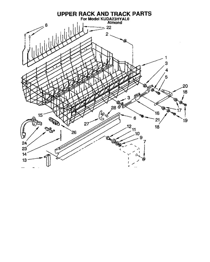 Diagram for KUDA23HYAL0