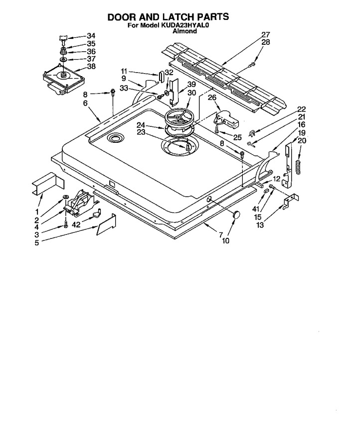 Diagram for KUDA23HYAL0