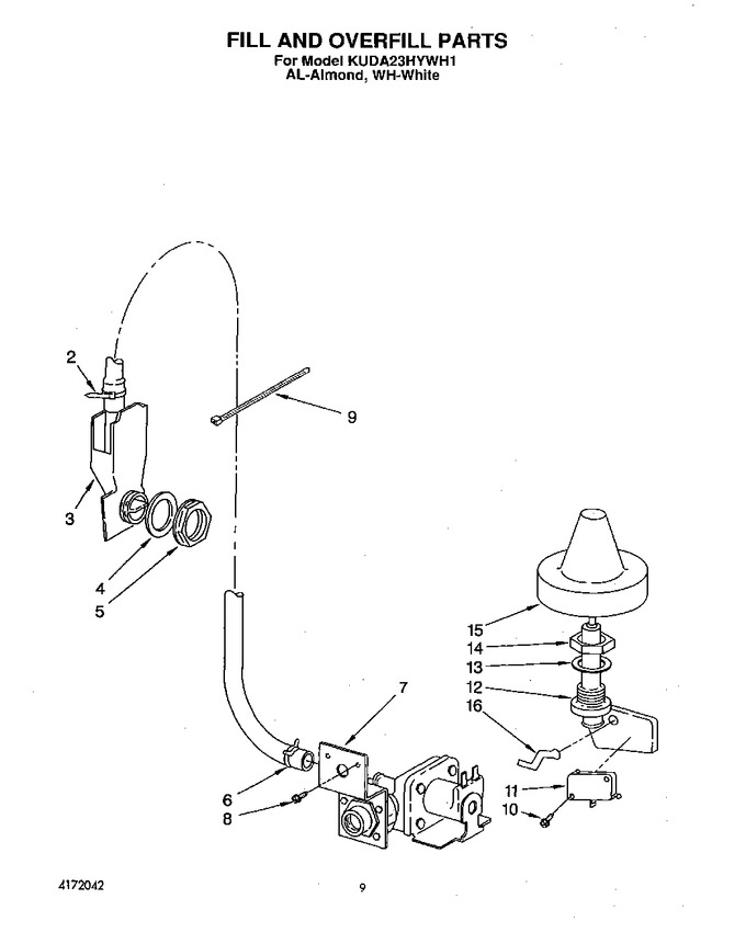 Diagram for KUDA23HYWH1