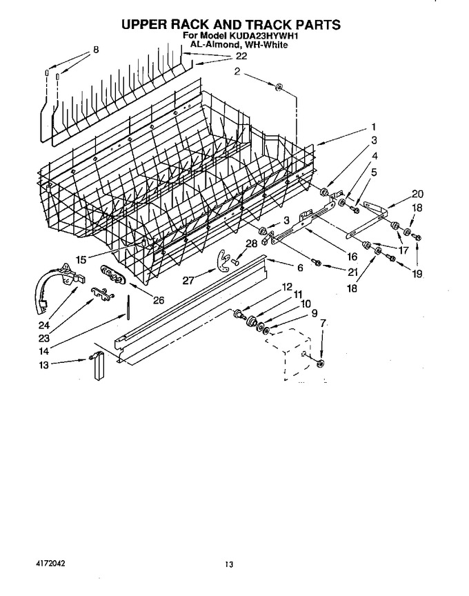 Diagram for KUDA23HYWH1