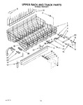 Diagram for 10 - Upper Rack And Track