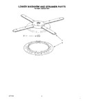 Diagram for 05 - Lower Washarm And Strainer