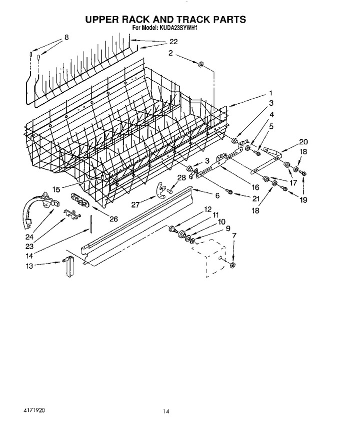 Diagram for KUDA23SYWH1