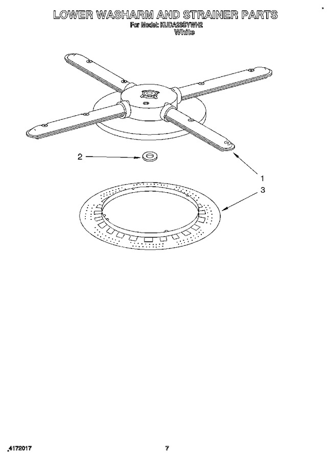 Diagram for KUDA23SYWH2