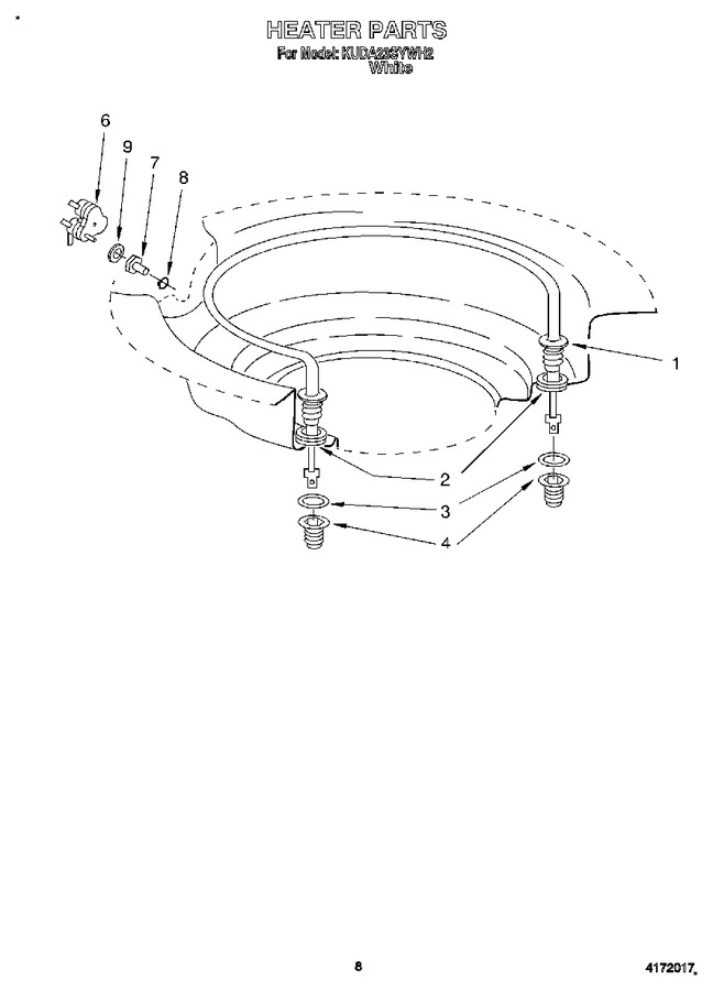 Diagram for KUDA23SYWH2