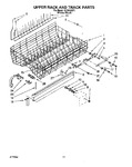 Diagram for 10 - Upper Rack And Track