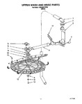 Diagram for 08 - Upper Washarm And Rinse