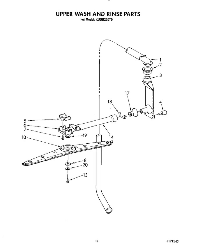 Diagram for KUDB220T0