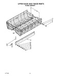 Diagram for 11 - Upper Rack And Track