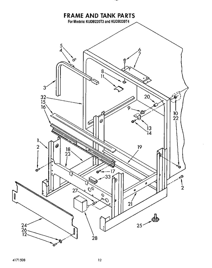 Diagram for KUDB220T3