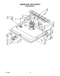 Diagram for 13 - Door And Latch