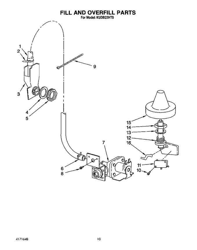 Diagram for KUDB22HT0