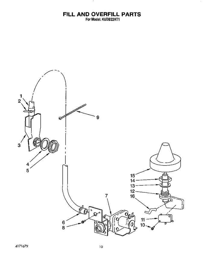 Diagram for KUDB22HT1