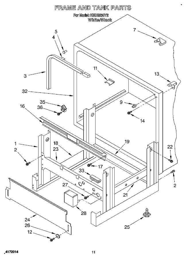 Diagram for KUDB230Y2
