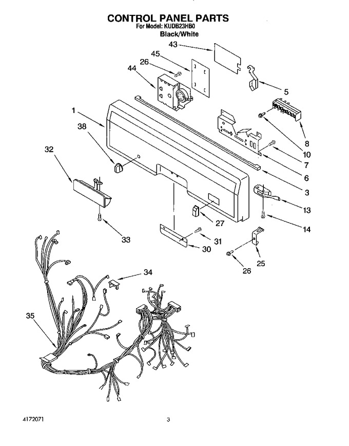 Diagram for KUDB23HB0