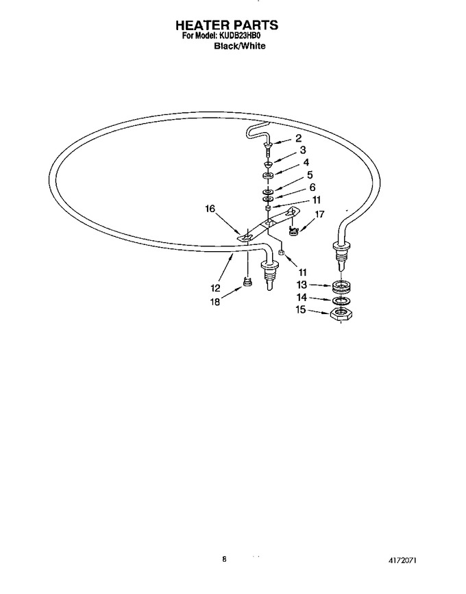 Diagram for KUDB23HB0