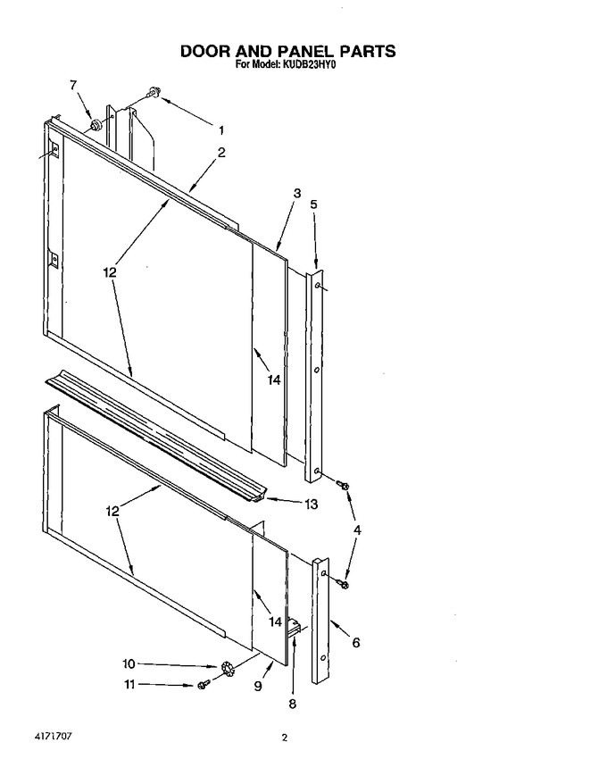 Diagram for KUDB23HY0