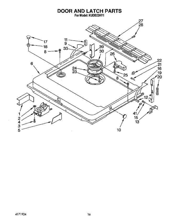 Diagram for KUDB23HY1