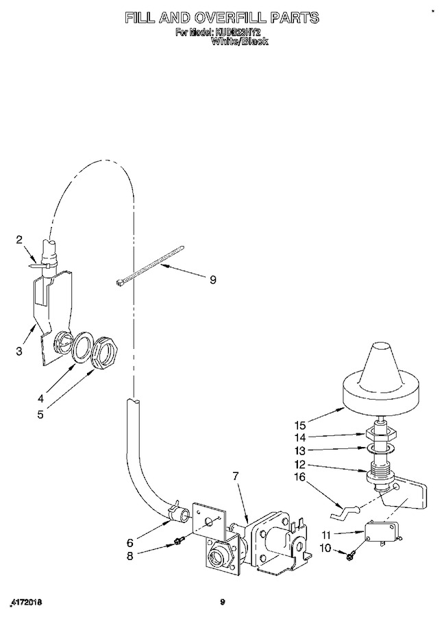 Diagram for KUDB23HY2