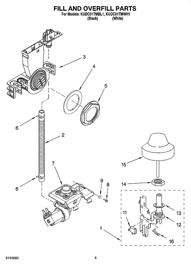 Diagram for KUDC01TMWH1