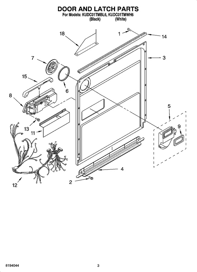 Diagram for KUDC01TMWH6