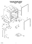 Diagram for 07 - Tub And Frame Parts