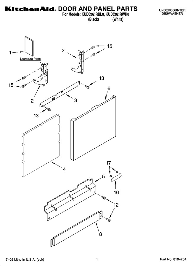Diagram for KUDC02IRWH0