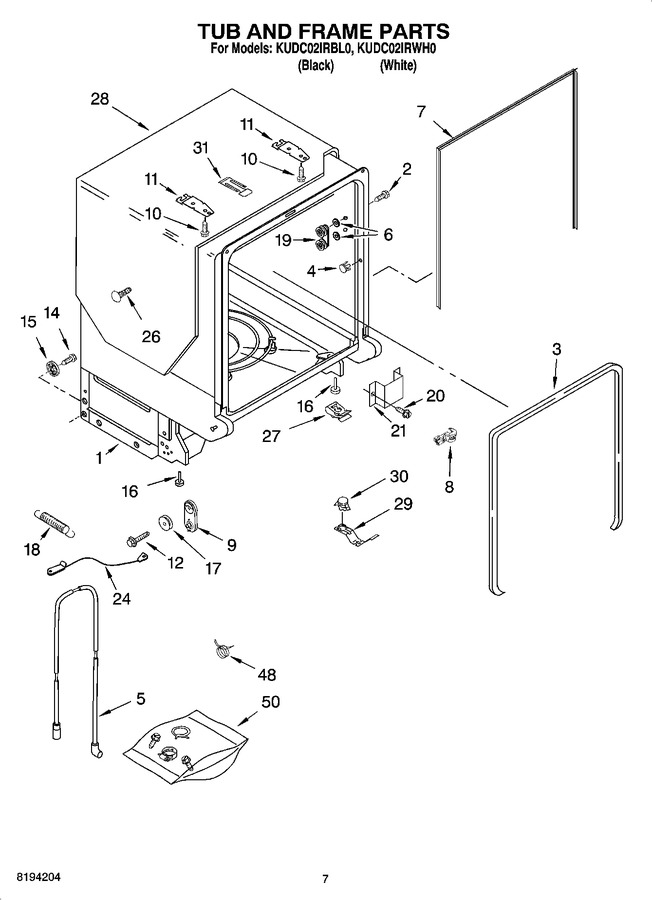 Diagram for KUDC02IRWH0