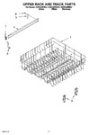 Diagram for 09 - Upper Rack And Track Parts