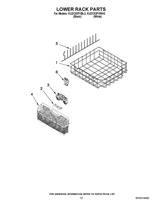 Diagram for KUDC03FVWH3