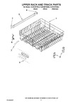 Diagram for 09 - Upper Rack And Track Parts