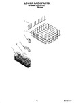 Diagram for 10 - Lower Rack Parts